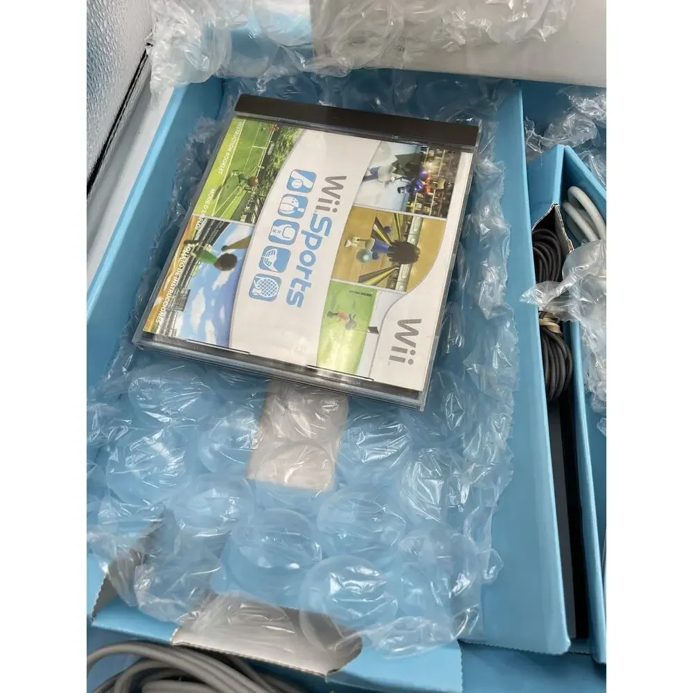 Wii Sports Console Complete In Box - Game Included